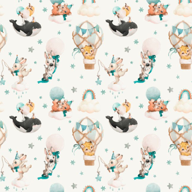 Dans les Nuages Bleu