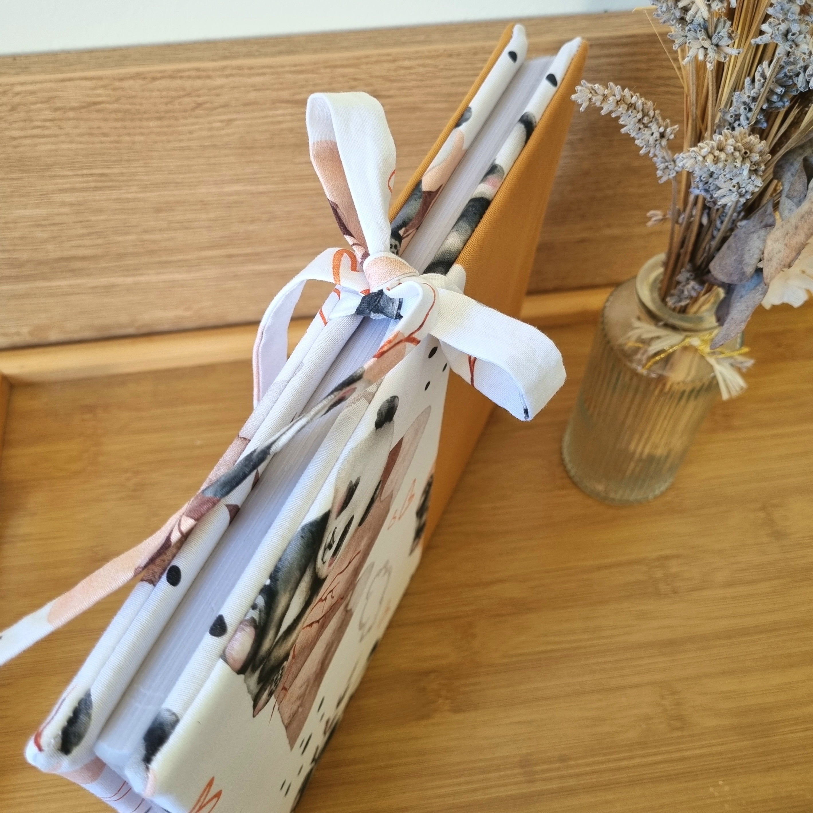 Coffret naissance Album photo + carnet de santé •Pandas Mixtes•
