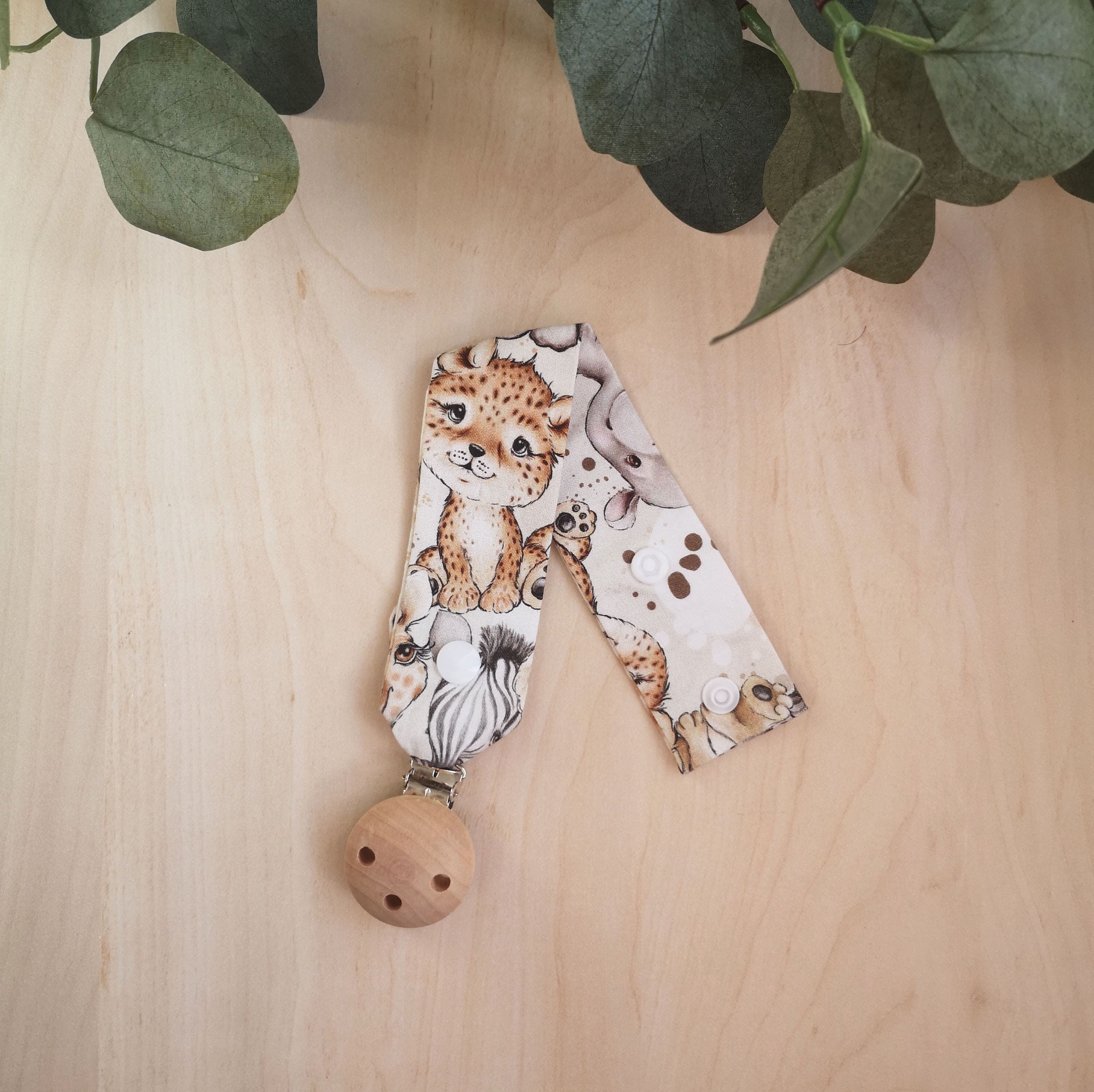Attache-tétine •Bébé Animaux•