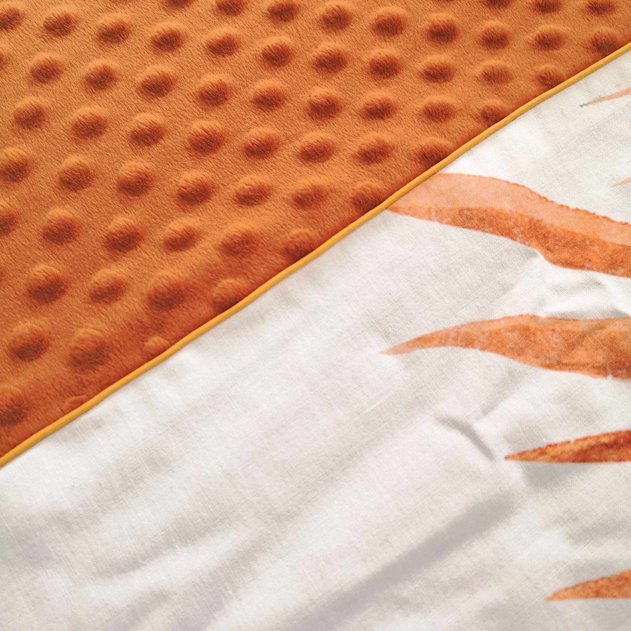 Couverture Safari Terracotta - Babychouettecouture
