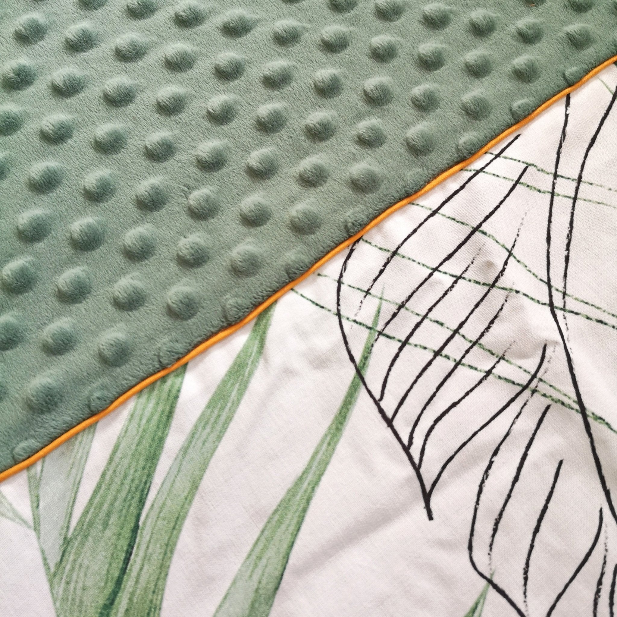Couverture Savane Jade - Babychouettecouture