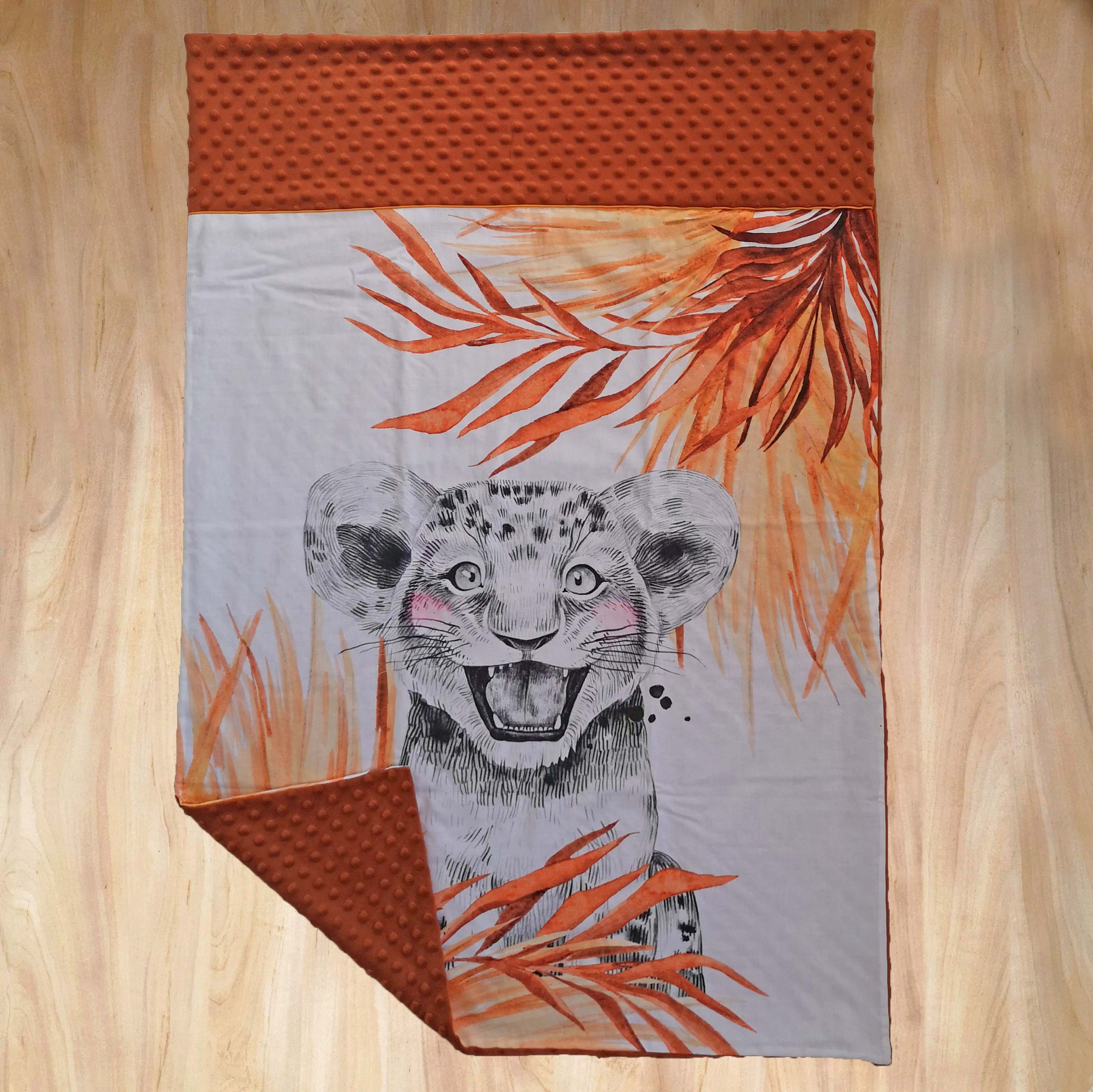 Couverture •Safari Terracotta•
