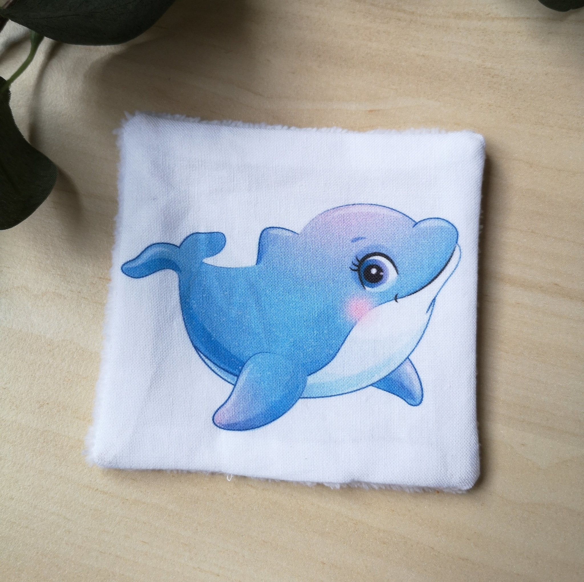 Ensemble de 4 lingettes Océan - Babychouettecouture