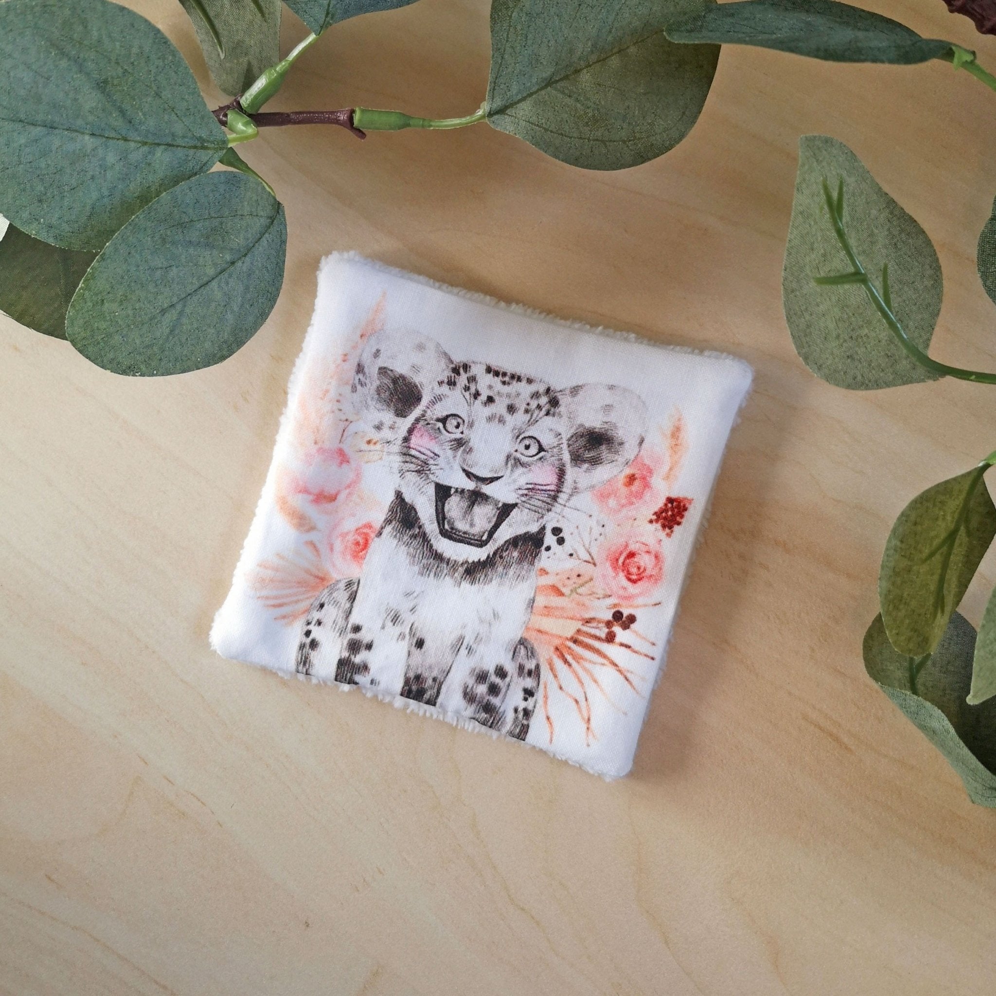 Ensemble de 4 lingettes Savane Bohême - Babychouettecouture