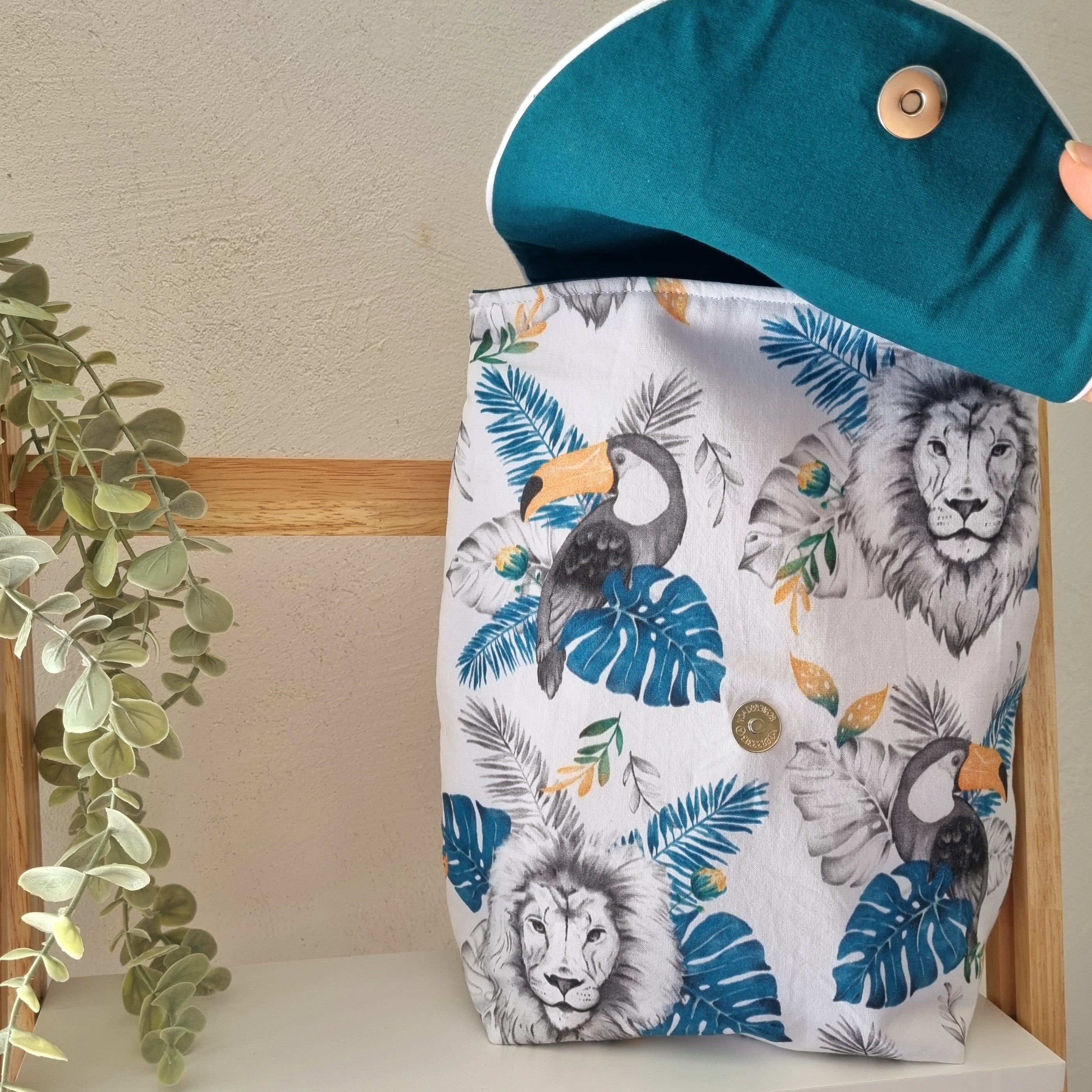 Sac à dos enfant • Safari Monstera •
