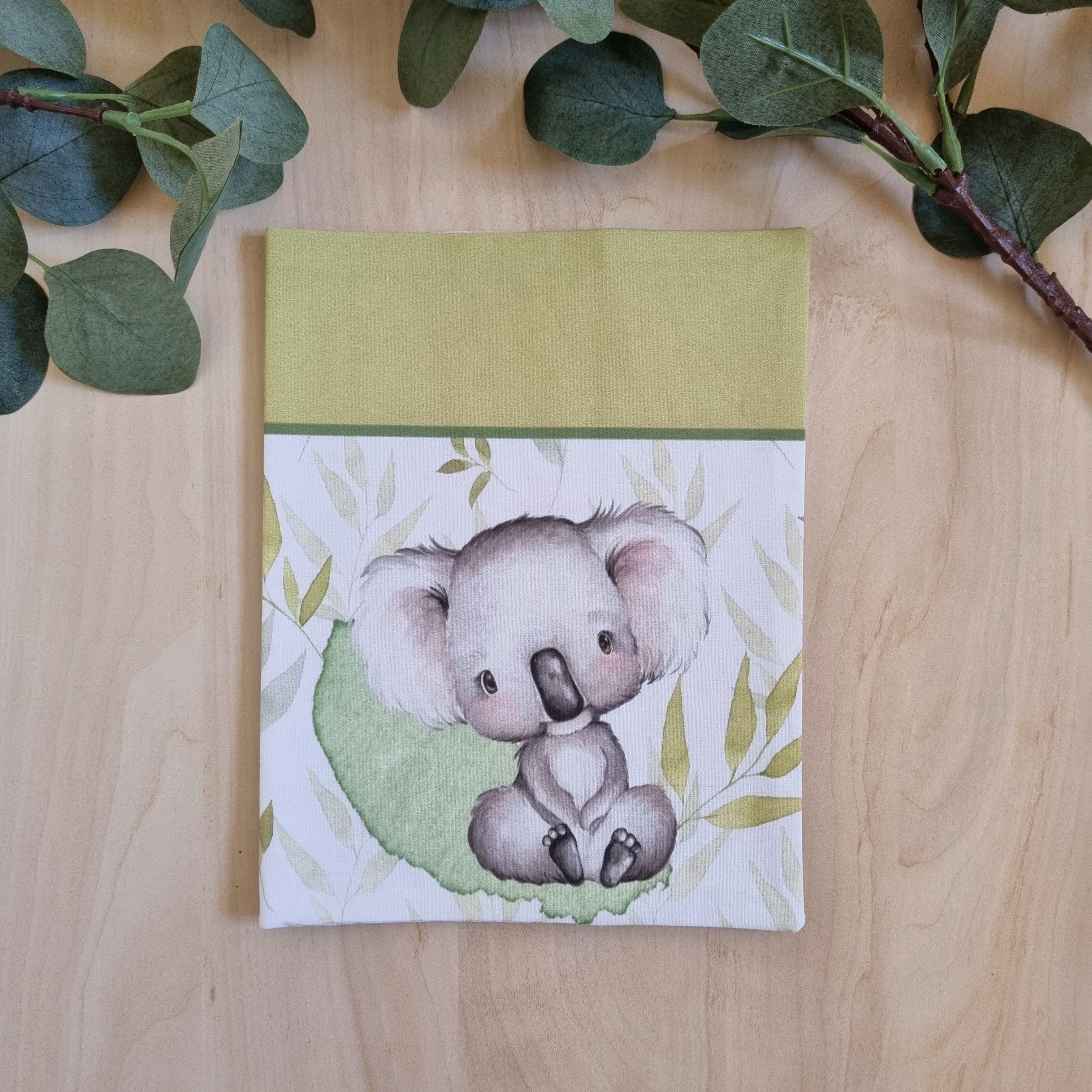 Protège Carnet de santé personnalisable •Eucalyptus Koala•